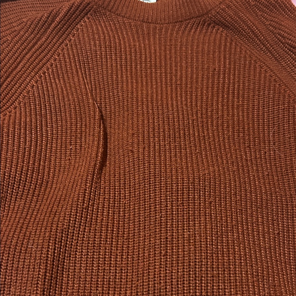 Jessica Simpson Rust Sweater - Crew Neck - Picture 3 of 4